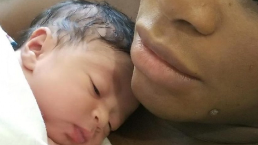 Serena Williams shares first glimpse of daughter Alexis Olympia on Instagram