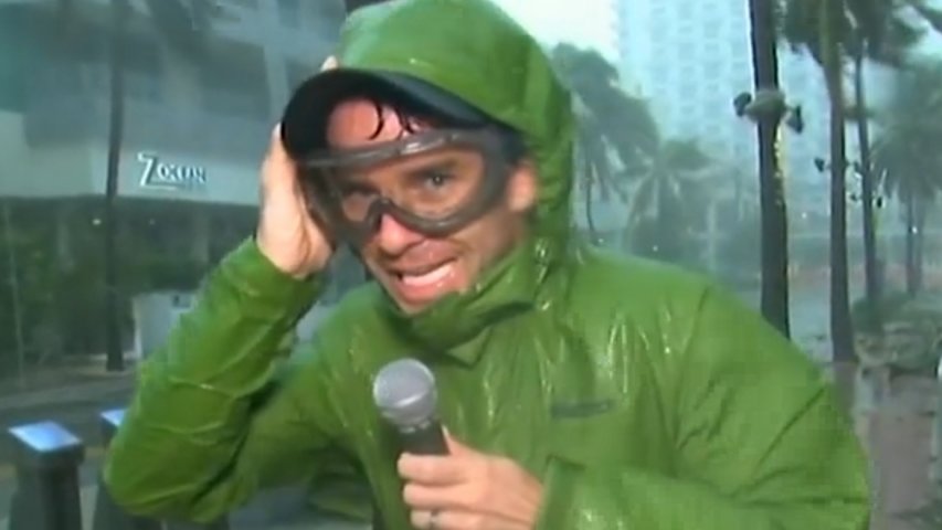 Reckless reporting during Hurricane Irma criticised