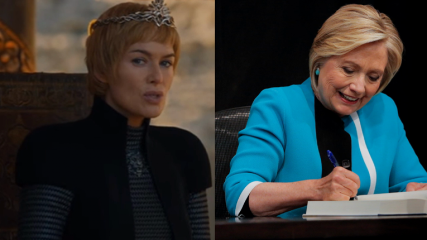 Hillary Clinton compares herself to Game of Thrones Cersei Lannister