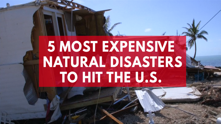 From Irma to Katrina: Five most expensive natural disasters to hit the US