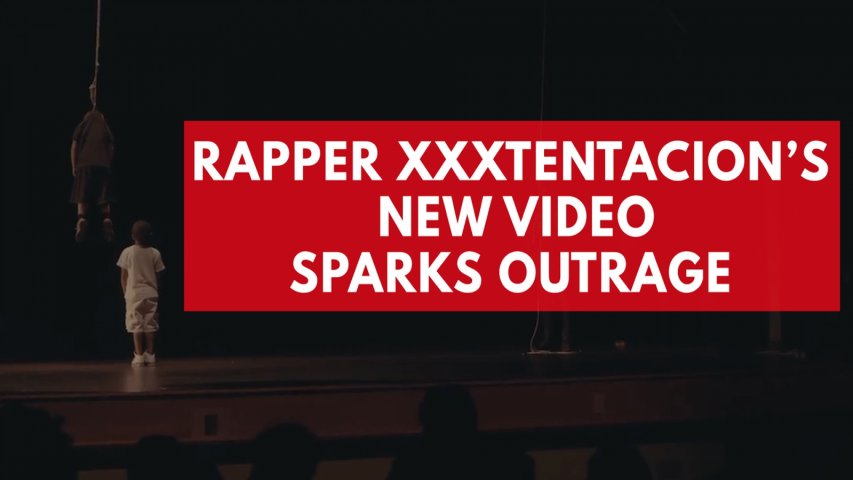 Rapper XXXTentacion sparks outrage after new music video features him lynching a child