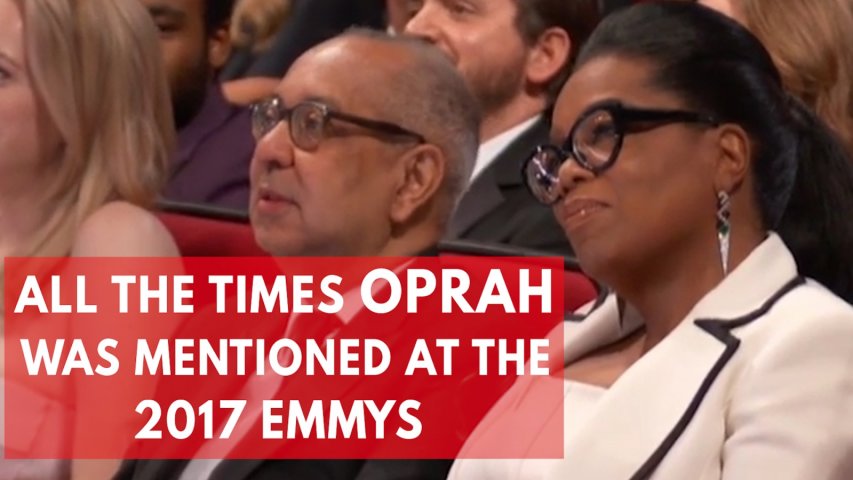 Emmys 2017: All the times Oprah was mentioned for sitting in front row