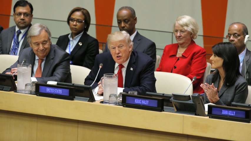 President Trump urges UN to meet full potential