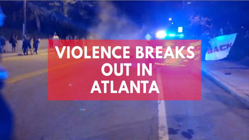 Violence breaks out in Atlanta after Georgia Tech students death