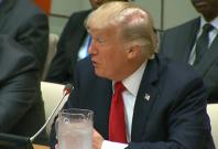 Trump mentions his nearby building in UN speech Trump mentions his nearby building in UN speech