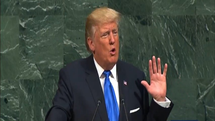 President Trump threatens to totally destroy North Korea in UN speech