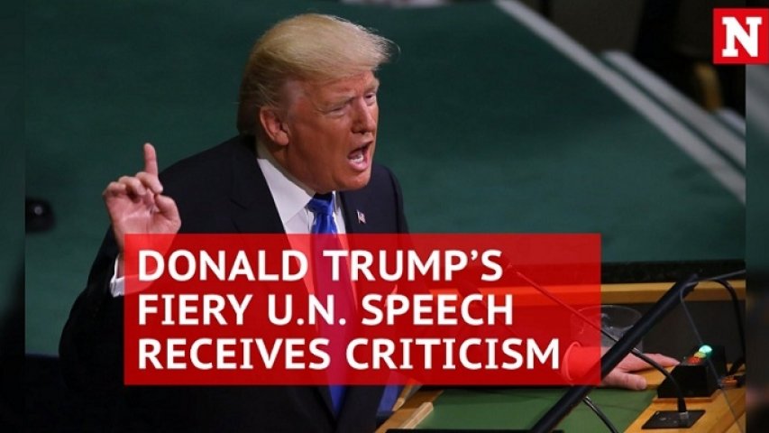 Donald Trumps first U.N. speech receives backlash from world leaders