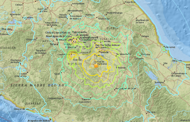 Mexico earthquake