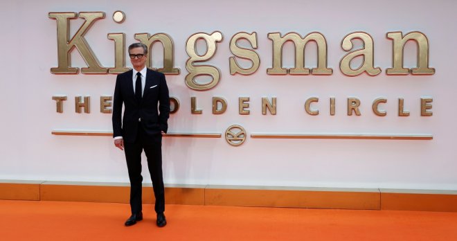 Colin Firth at the World Premiere of Kingsman: The Golden Circle