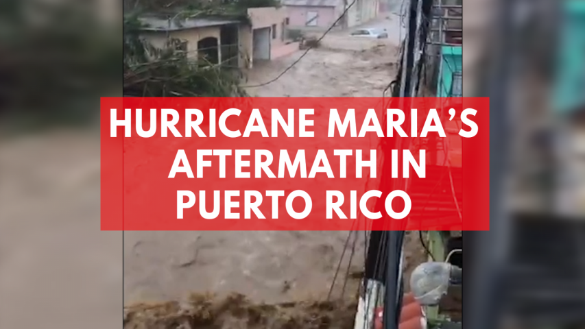 Hurricane Marias aftermath in Puerto Rico