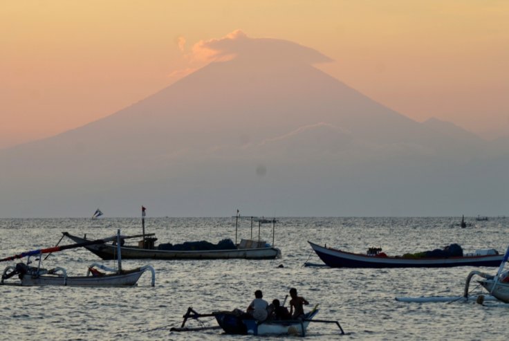 Mount Agung in Bali, Indonesia