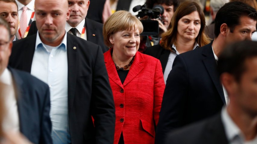 Angela Merkels rise to power