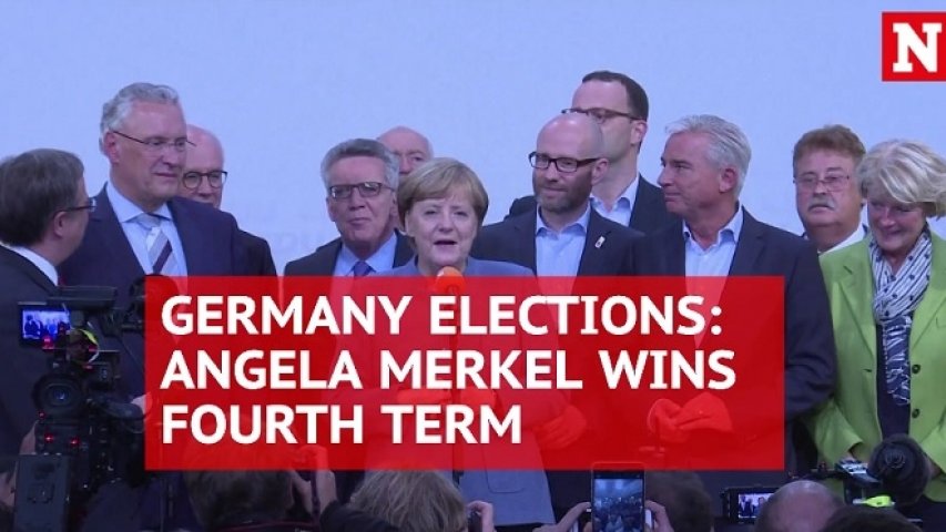 German Chancellor Angela Merkel re-elected for fourth term in office