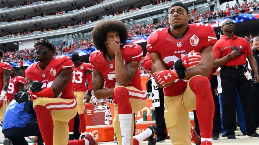UK footballers are conditioned not to speak out like Collin Kaepernick