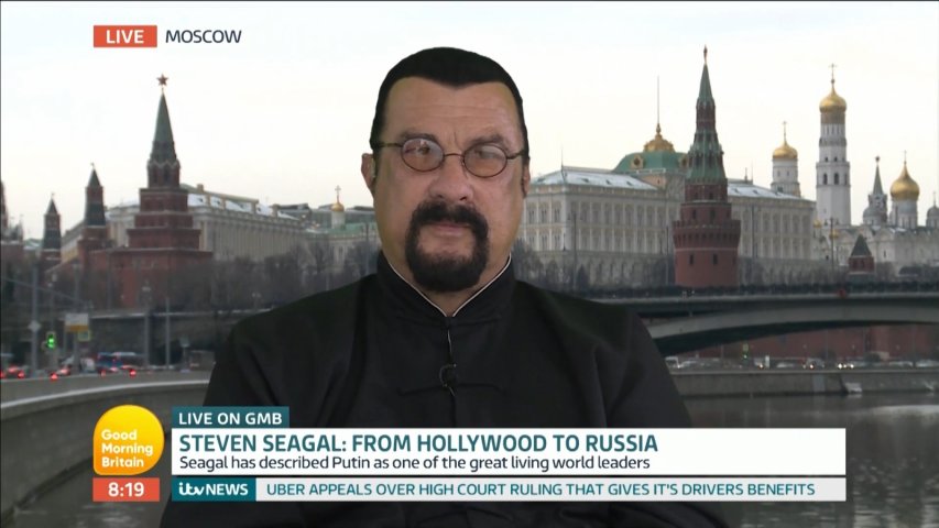 Steven Seagal calls NFL protests a joke and disgusting