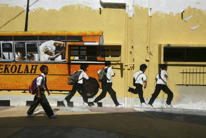 Malaysian school children