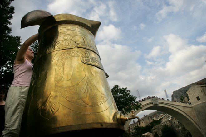 Turkish coffee pot