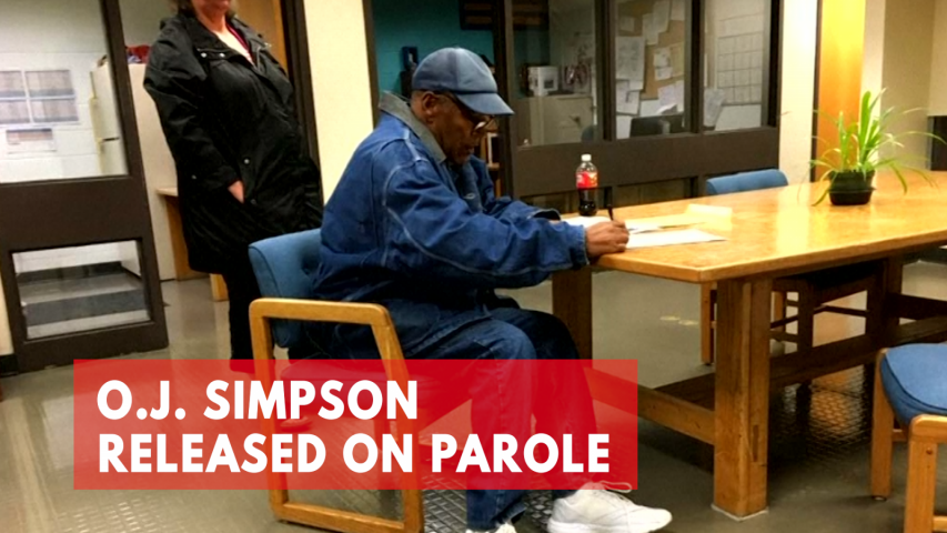 O.J. Simpson Released On Parole
