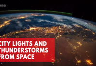 Timelapse Shows Twinkling Lights And Thunderstorms From Space