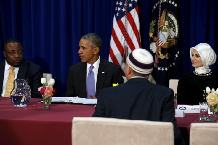 Barack Obama in Baltimore mosque