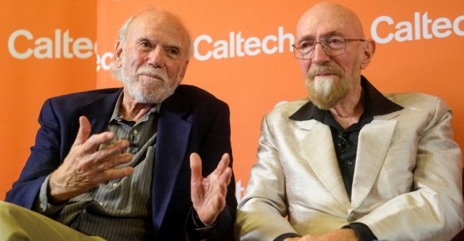 Kip Thorne and Barry Barish