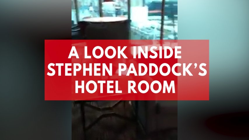 A look inside Las Vegas shooter Stephen Paddocks hotel room