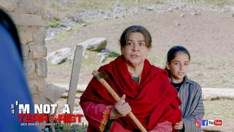 Bollywood actress Farida Jalal in Malaysian movie 'I'm Not a Terrorist'