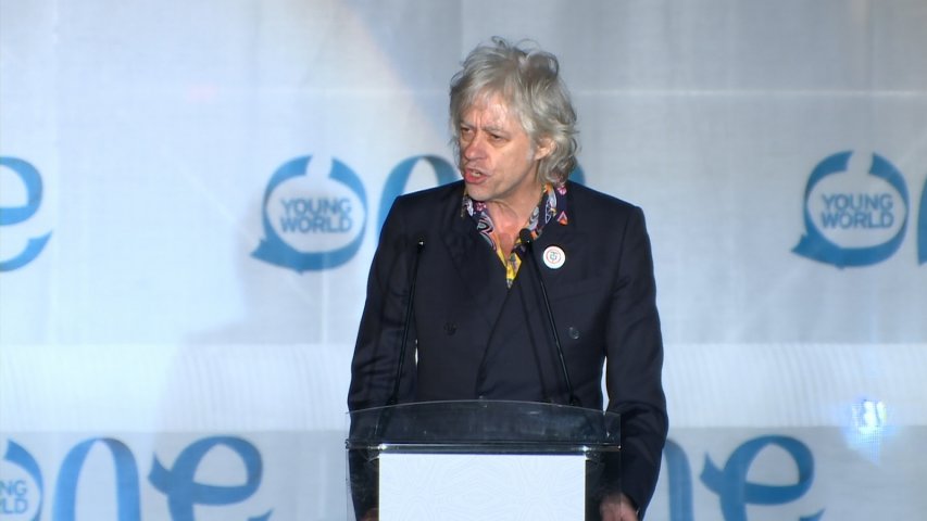 Bob Geldof slams world leaders including Aung San Suu Kyi, Trump and Putin