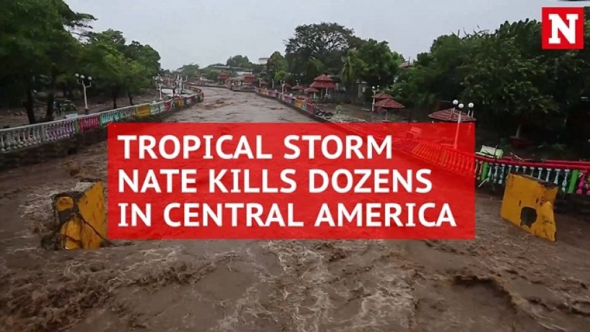 Tropical Storm Nate kills 22 in Central America as it heads towards US
