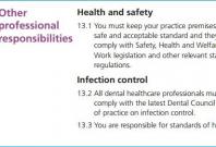 Dental Council Code of Ethics