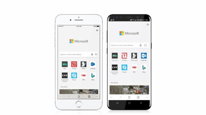 Microsoft Edge now on Android and iOS