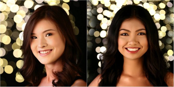 Miss Universe Singapore 2017 finalists Estelle Heng and Camira Asrori