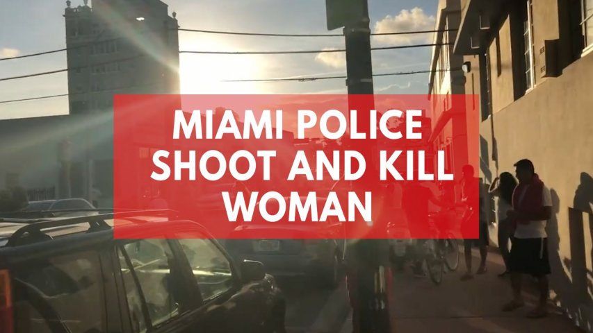 Miami police shoot and kill woman who ran over officer