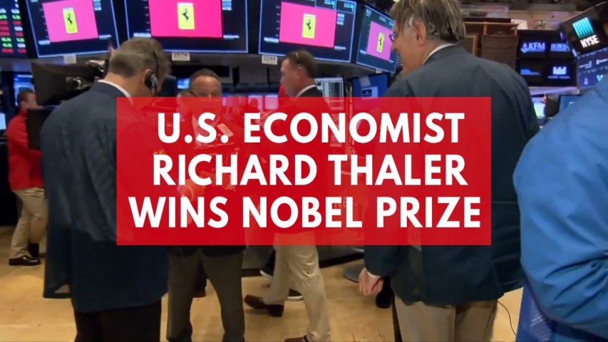 US economist Richard Thaler wins Nobel Prize