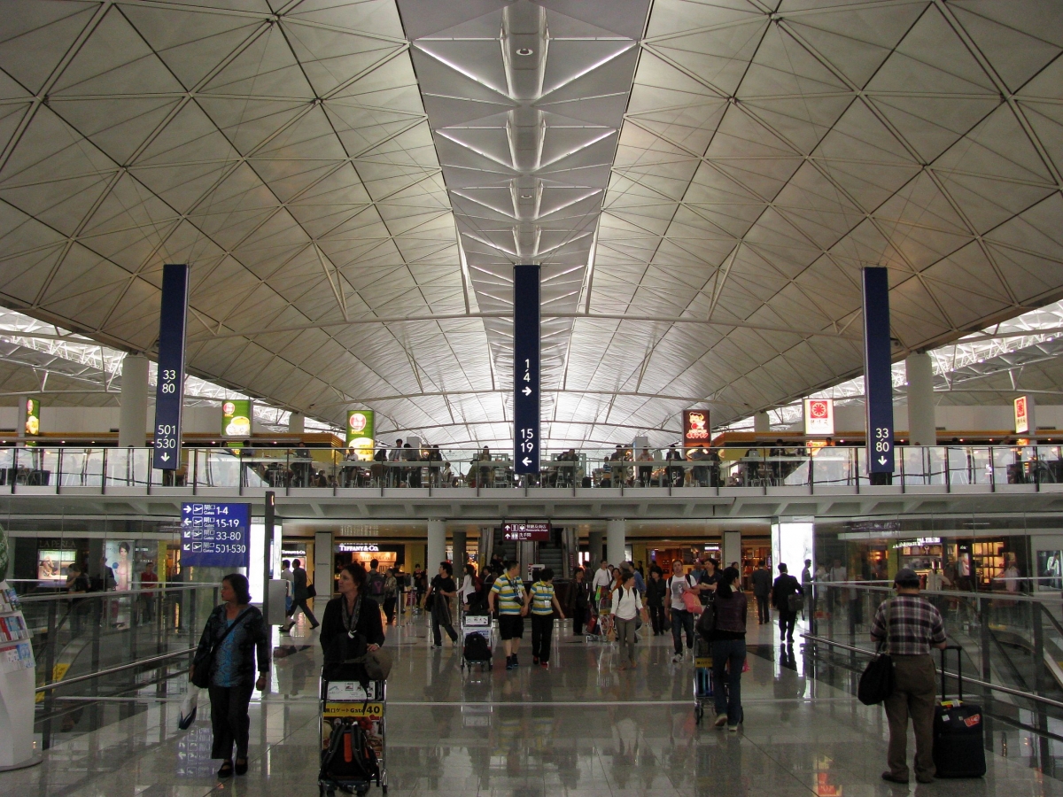 hong kong internation airport smart departure
