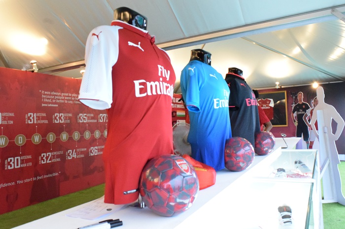 Arsenal stall at KTPO