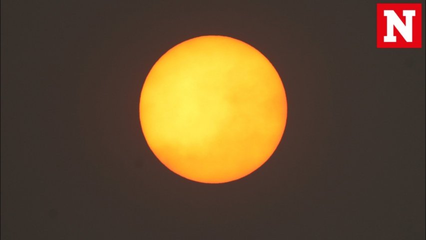 Britains sky has a red sun and social media has gone crazy