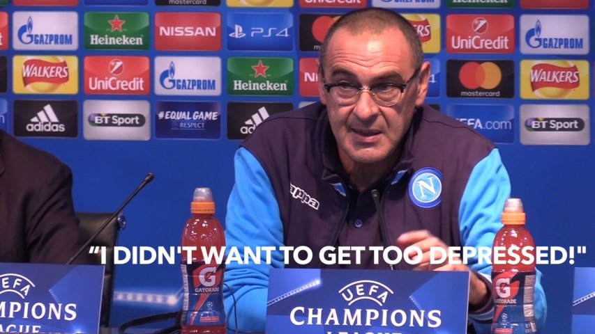 Napoli boss says watching Manchester City is depressing