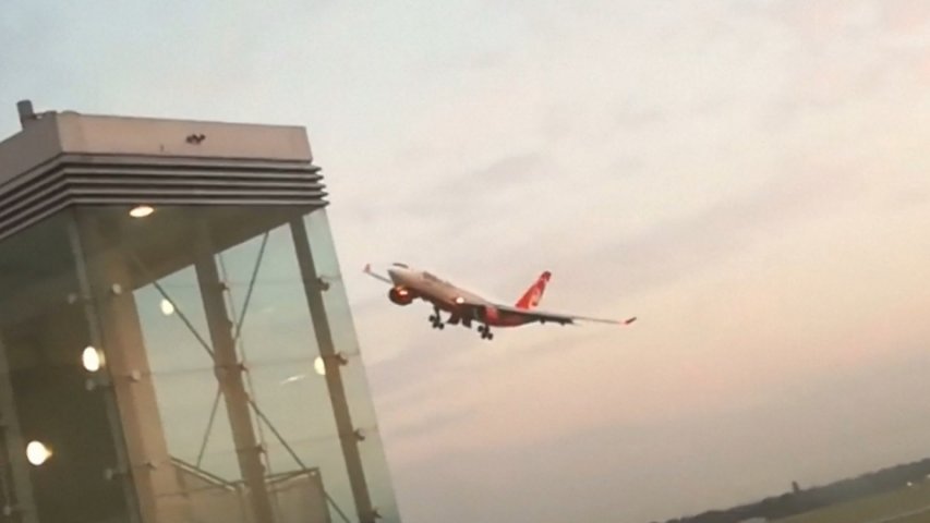 Pilot investigated after plane performs terrifying low fly-by at airport