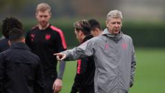 Did Alexis Sanchez snub Wenger at Arsenal training?