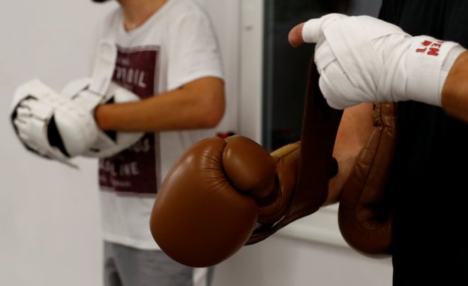 Singaporean boxer Muhamad Ridhwan