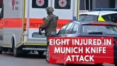 Suspect arrested after eight injured in Munich knife attack