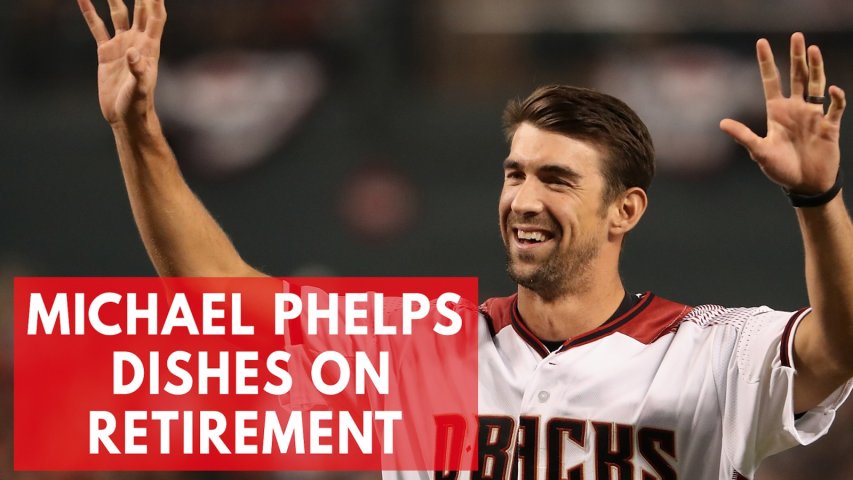 A retired Michael Phelps talks life outside the pool