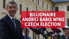 Czechs Trump, billionaire Andrej Babis, wins the general election