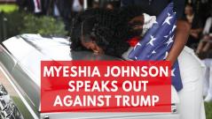 Fallen soldiers widow Myeshia Johnson says Trump call made me cry even worse