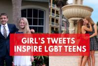 A girls transformation tweets inspire other LGBT teens