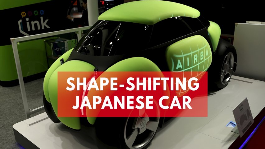 Words first dent-proof autonomous car revealed at Tokyo Motor Show