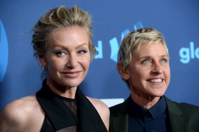 Ellen DeGeneres and Portia De Rossi