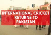 Sri Lanka returns to Pakistan for historic cricket match