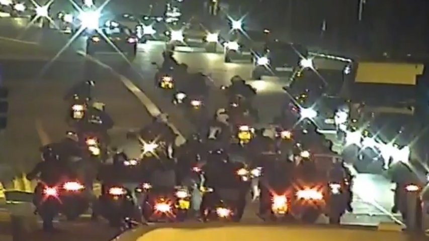 Ride out causes mayhem on Halloween weekend in London